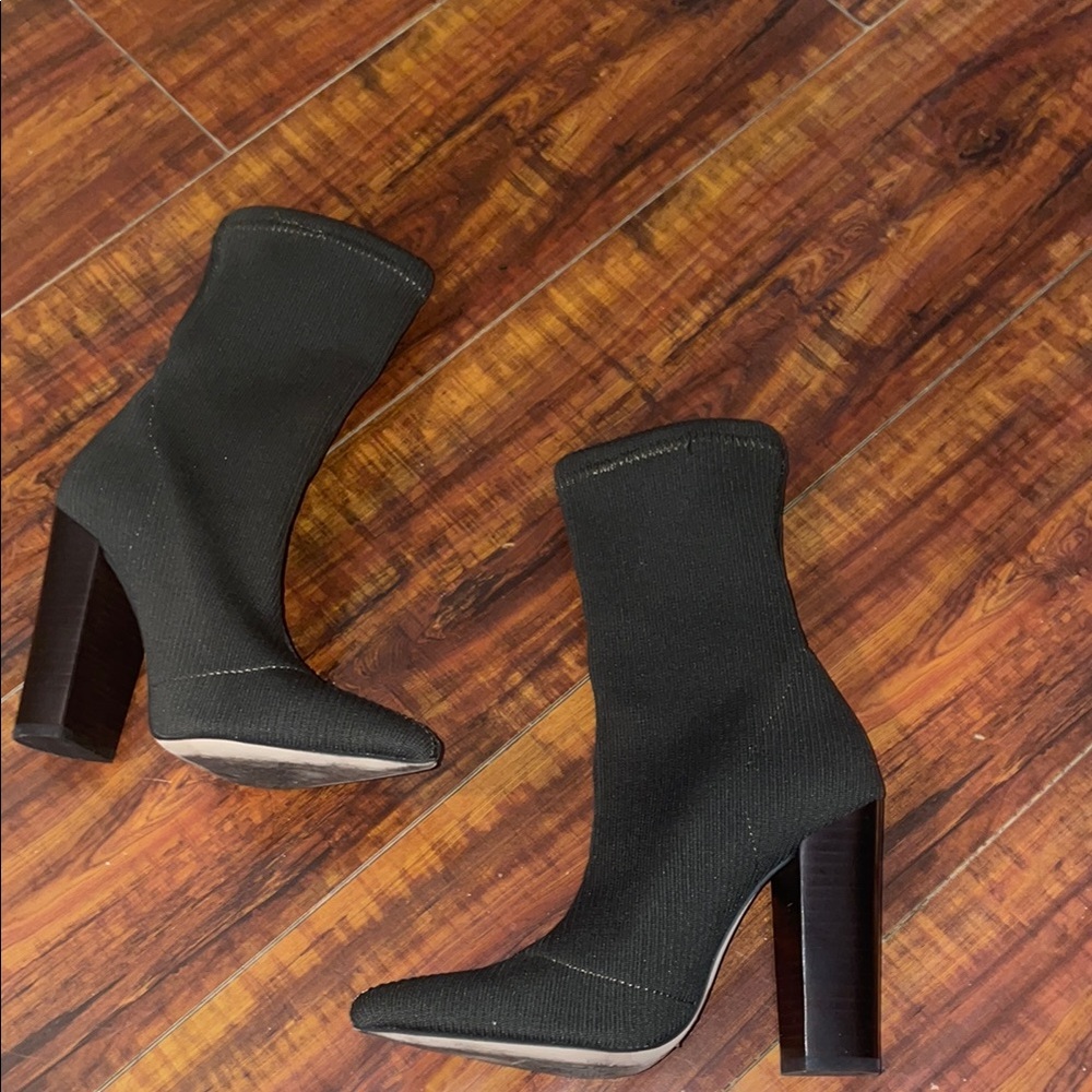 Steve Madden hunter green Heeled Boots with Sleek Design